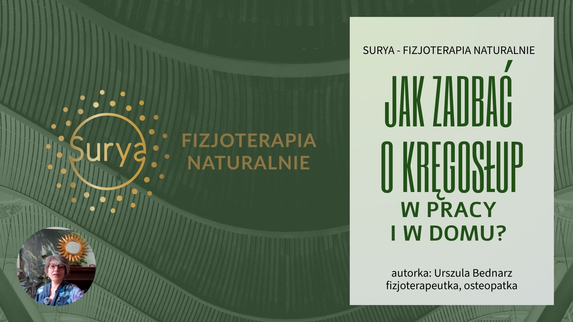 Jak zadbać o kręgosłup w pracy i w domu